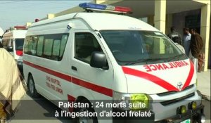 24 morts à cause d'alcool frelaté au Pakistan