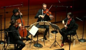 Haydn : Quatuor à cordes en si bémol majeur op. 1 n° 1 - Presto par le Quatuor Cambini