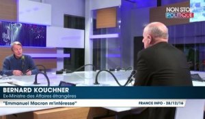 Présidentielle 2017  - Bernard Kouchner : "Emmanuel Macron m’intéresse"