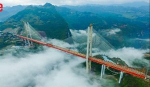 Ce pont aussi grand qu’un immeuble à 200 étages est le plus haut du monde