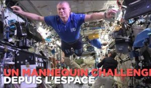 Le premier Mannequin Challenge depuis l'espace par Thomas Pesquet
