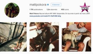Matt Pokora pose avec des animaux sauvages, les internautes en colère (VIDEO)