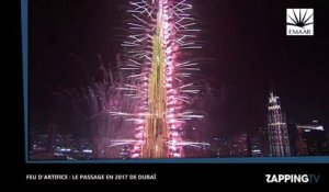 Le magnifique feu d'artifice de Dubaï pour l'année 2017