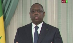 Sénégal, Discours à la nation du président Macky sall