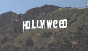 Les célèbres lettres de Hollywood mystérieusement transformées en Hollyweed pendant le réveillon