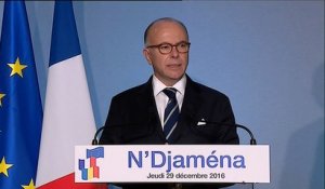 Déplacement de Bernard Cazeneuve au Tchad