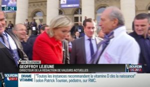 QG Bourdin 2017 : Marine Le Pen et François Fillon se ciblent à distance - 03/01