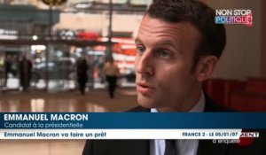 Présidentielle 2017 : Emmanuel Macron va faire un prêt pour financer sa campagne