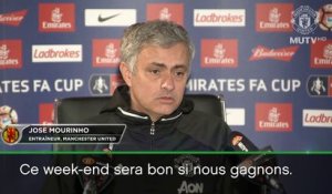 Cup - Mourinho : ''Besoin de points''