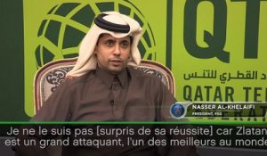 PSG - Al-Khelaifi : ''Pas surpris par Zlatan''