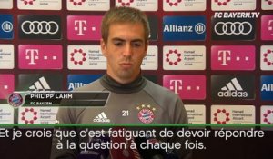 Bayern - Lahm : "Ma retraite ? C'est fatiguant de répondre encore"