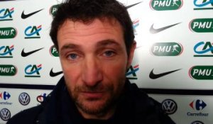 David Vignes après l'élimination du Pau FC en Coupe de France : "Beaucoup de regrets"