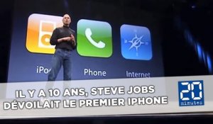 Il y a 10 ans, Steve Jobs dévoilait le premier iPhone