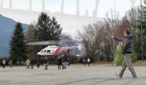 Demonstration d'aeromodelisme a Aix-les-Bains...