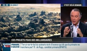 La chronique de Frédéric Simottel : Les projets fous des milliardaires pour modifier le climat – 10/01