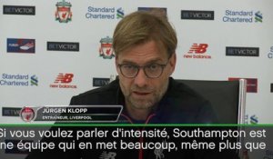 League Cup - Klopp : "Un match ouvert contre Southampton"