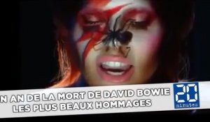 Un an de la mort de David Bowie : Les plus beaux hommages