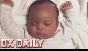 Kim Kardashian & Kanye West Reveal Pic Of Baby Saint West