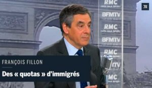 François Fillon souhaite réguler l'immigration avec des "quotas"