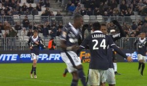 Coupe de la Ligue - 1/4 de finale - Bordeaux/Guingamp: le but de G.Laborde