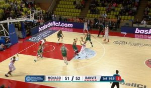 Basket Champions League - Monaco 65 - 63 Banvit