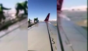 Technique Turque pas très fiable pour dégivrer un avion