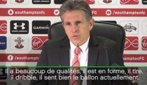 Foot - L.Cup - Southampton : Puel «Content du match de Redmond»