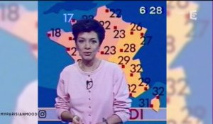 La première météo de Catherine Laborde... qui a bien failli être gâchée par sa fille !