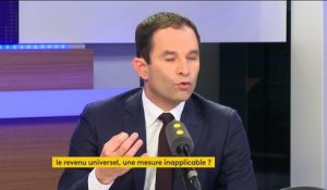Débat sur le revenu universel : Hamon juge les critiques de Valls "paresseuses intellectuellement"