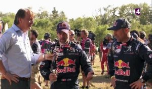 Sébastien Loeb et Stéphane Peterhansel, la saine concurrence