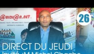 Direct du Jeudi / Invité : Michel Gbagbo  (2e partie)