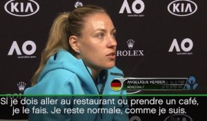 Open d'Australie - Kerber : "Je ne pense pas à défendre mon titre"