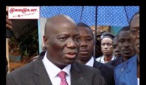 Audio   / Eboulement de terre à Abidjan : discours du ministre Mamadou Sanogo