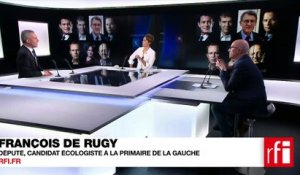 François de Rugy: «Il ya une palette de nuances au seins des électeurs de gauche»