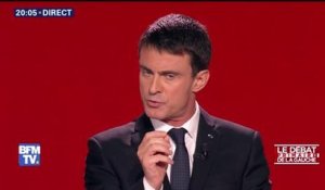 Primaire, le débat : Manuel Valls oppose la France et l'outre-Mer