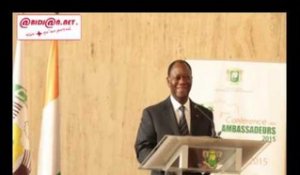 Le PR Alassane Ouattara annonce d’importantes réformes à la 3ème conférence des ambassadeurs de CI
