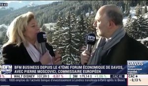 Forum Économique de Davos 2017: Interview de Pierre Moscovici - 18/01