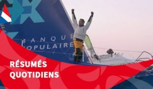 J74 : Armel Le Cléac'h est arrivé aux Sables d'Olonne / Vendée Globe