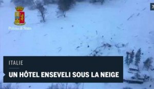 Avalanche : un hôtel enseveli sous la neige en Italie
