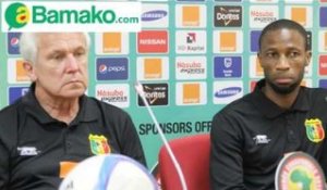 CAN 2015: Henry Kasperzack et Seydou Keita en conférence avant le match contre la CIV