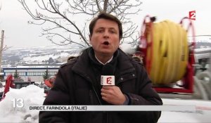 Avalanche en Italie : huit survivants localisés par les pompiers
