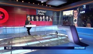 Primaires de la gauche : meeting de Manuel Valls à Paris