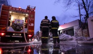 Roumanie : incendie dans une boîte de nuit, une dizaine de blessés