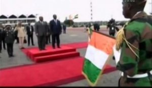 Visite officielle du président Ali Bongo en Cote d'Ivoire