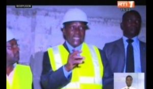 Le premier ministre effectue une visite sur plusieurs chantiers routiers et hydrauliques d`Abidjan