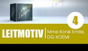 Emission LEITMOTIV' / Invité: Mme Kone Emilie, Directrice Générale KOEMI