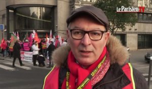 Manif des salariés de Vivarte : «On craint des centaines de licenciements»