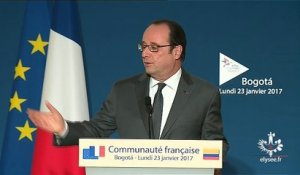 Discours à la communauté française en Colombie