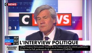 Stéphane Le Foll : "François Hollande va sûrement appeler à voter Emmanuel Macron"