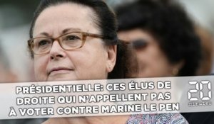 Présidentielle: Ces élus de droite qui n'appellent pas à voter contre Marine Le Pen